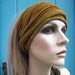2 Eco Head Wraps Ear warmers Bamboo and Woodland Midi size