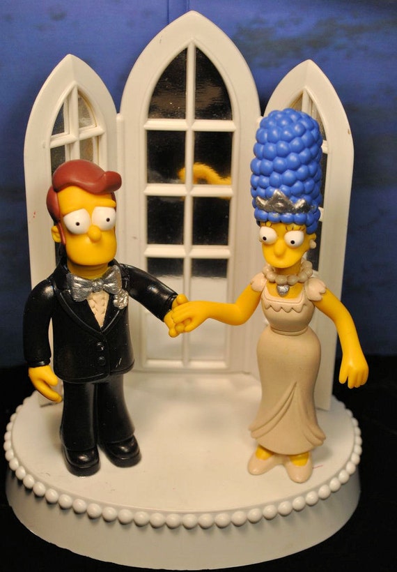 Luxury 85 of Homer And Marge Wedding Cake Topper