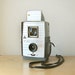 Vintage MidCentury Medium Format Imperial Tower Phantom TLR Viewfinder Plastic Box Retro Camera in Awesome Grey Blue Slate.
