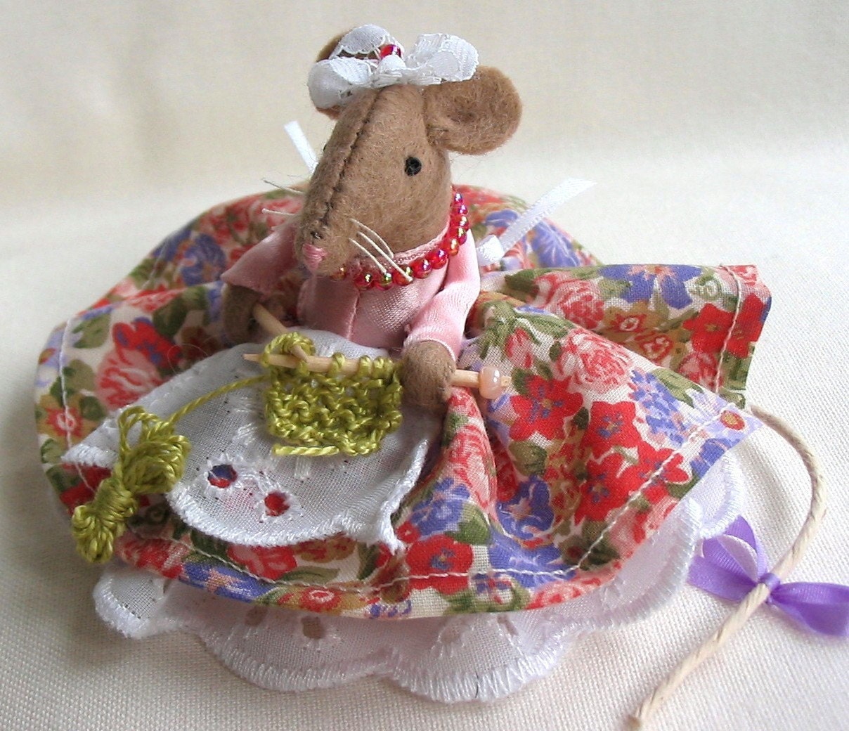 Little Miss Mouse sewing pattern INSTANT DOWNLOAD