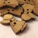 Sunbonnet Sue Wooden Buttons (12 pcs.)
