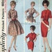 Vintage 1963 Shirtwaist Dress Cuffed Sleeve...Slim or Full Gathered Skirt Simplicity 5022 Bust 36 UNCUT