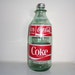 Vintage Glass 2 Liter Coke bottle with Cap