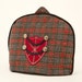 Tea Cozy/ Cosy - Vintage Wool Tartan w/ Military Style Crest / Limited Edition