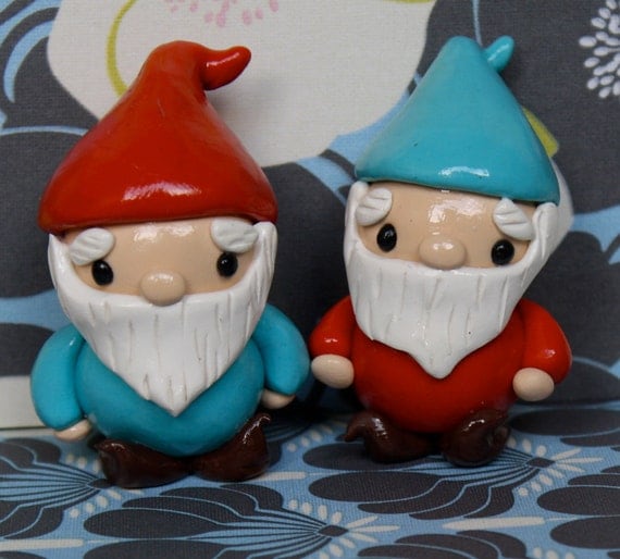 plastic gnome figurines