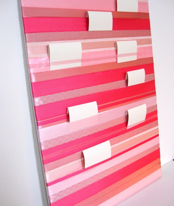 Wedding Ribbon Place Card Display and Holder