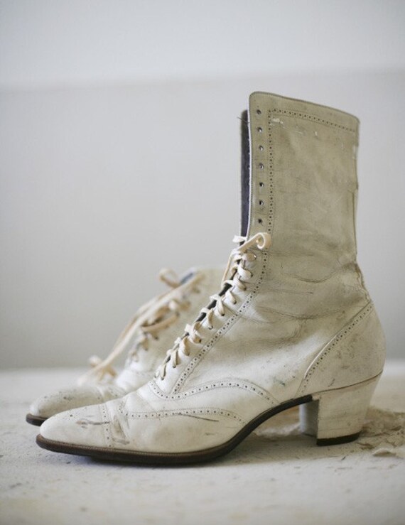 victorian lace up boots by sadieolive on Etsy