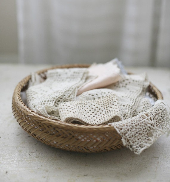 basket of linens