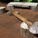 Solutrean camp with Solutrean spear of Agate