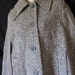 vintage hourihan tweed cape. winter's best brown wool sherlock holmes cape jacket / coat