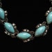 Faux Turquoise Southwestern Look Necklace, 1960s