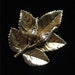 Sterling Rosebud Brooch signed Brdr Bjerring, Danish Artisan