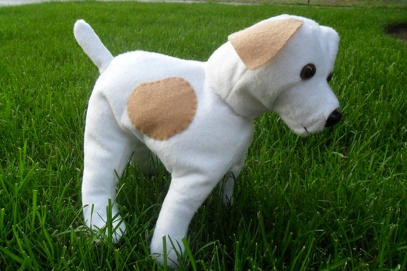 jack russell terrier stuffed animal