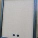 Magnetic Memo Board Bulletin Board Wood Frame Black