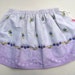 Vintage Purple Eco Toddler Skirt 4T by Big Sister Designs