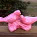 Vintage Mid-Century Birds & Nest Art Pottery Planter: Spring Fling