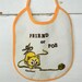 SALE vintage friend or foe gerber bib