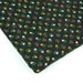Vintage Fabric Cotton Black Calico