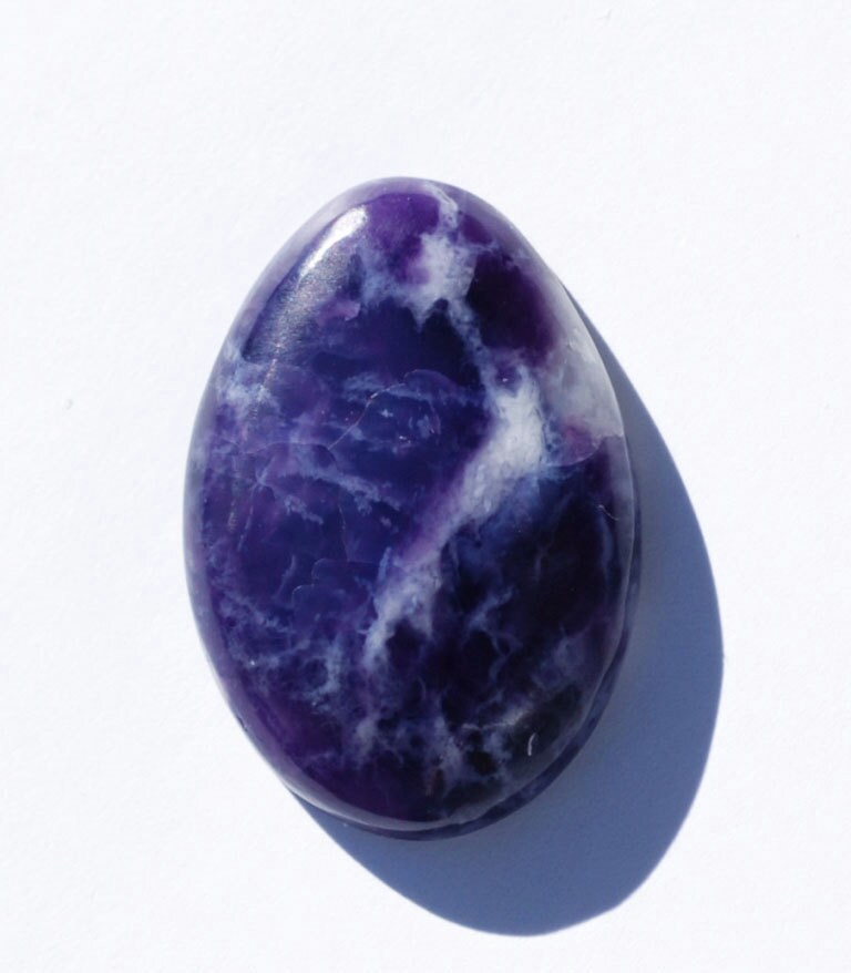Mexican Purple Opal Cabochon by CabochonDesigner on Etsy