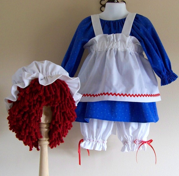 raggedy ann costume 18 months