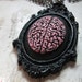 Brain Cameo Necklace