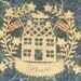 Americana Patriotic Table Runner Peace and Liberty