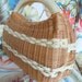 Tiki Tiki Tiki Vintage Boat Purse -- Tiki Oasis Pin Up Girl --