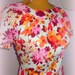 20 Dollar SUPER SALE Pretty in PINK -- Vintage 1960s 1970s Barkcloth Hawaiian Tiki Dress -- Rockabilly - Exotica
