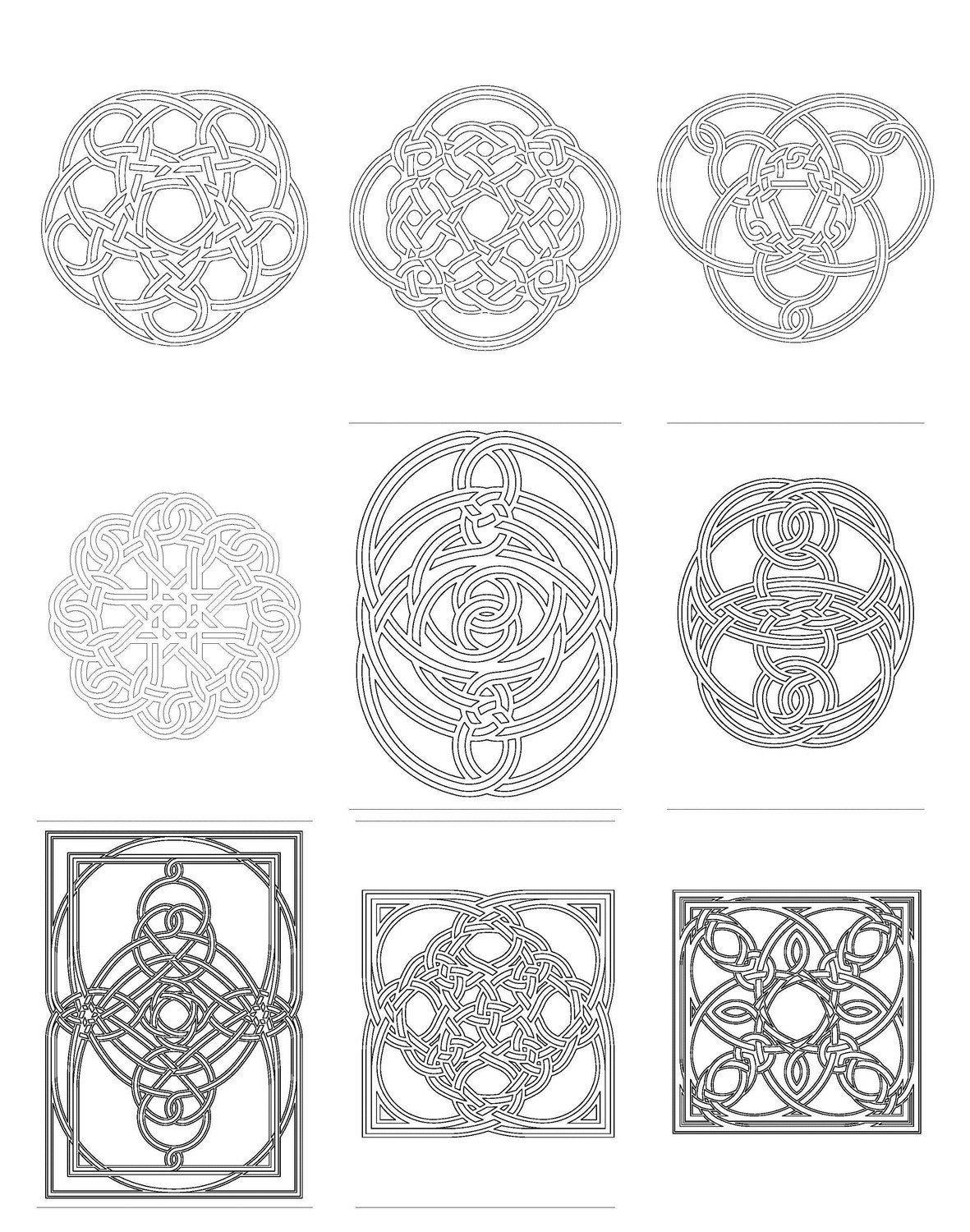 Celtic Knot Coloring Book 2 PDF