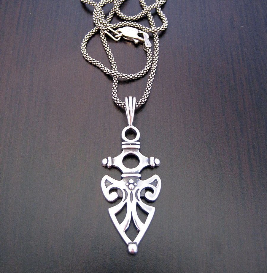 Protection Pendant Celtic Protection Necklace Silver