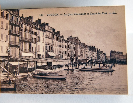 Vintage French Riviera Postcards 40 Real Photo Postcards