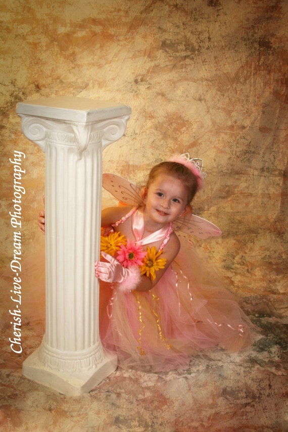 make Fairy Perfect for   4pc Yellow  balloons Ivory TUTU fairy of to Dress Princess out how Pink wings