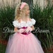 Custom Made Inspired Sleeping Beauty Dress. Corset top, Arm bands, Skirt, Tiara and Gloves Size 12m-5T Custom sizes and colors available