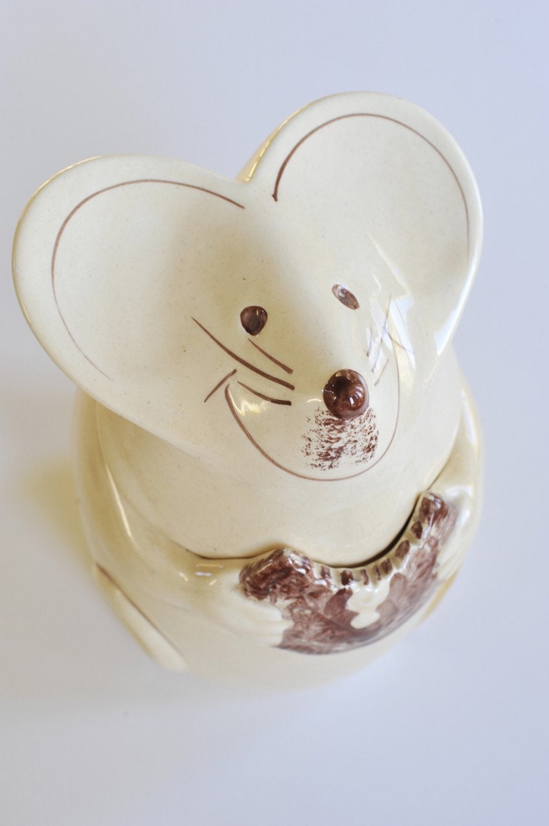 Vintage Mouse Cookie Jar