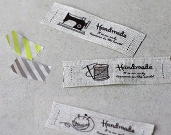 Sewing Time Linen Labels 2 sets, U2337