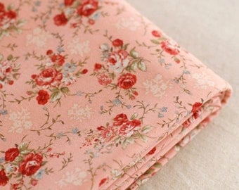 Candy Floral on Pink Cotton, U2883