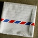A Yard of Neat Air Mail on LInen blended Wide 140cm, U1244