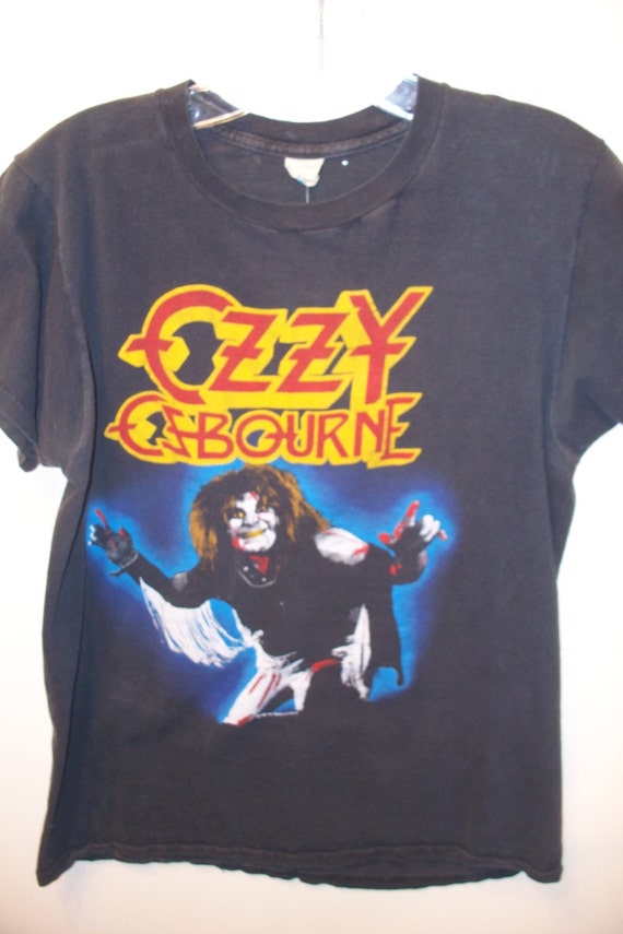 Well Worn Vintage Ozzy Osbourne Diary of a Madman Rock T-Shirt