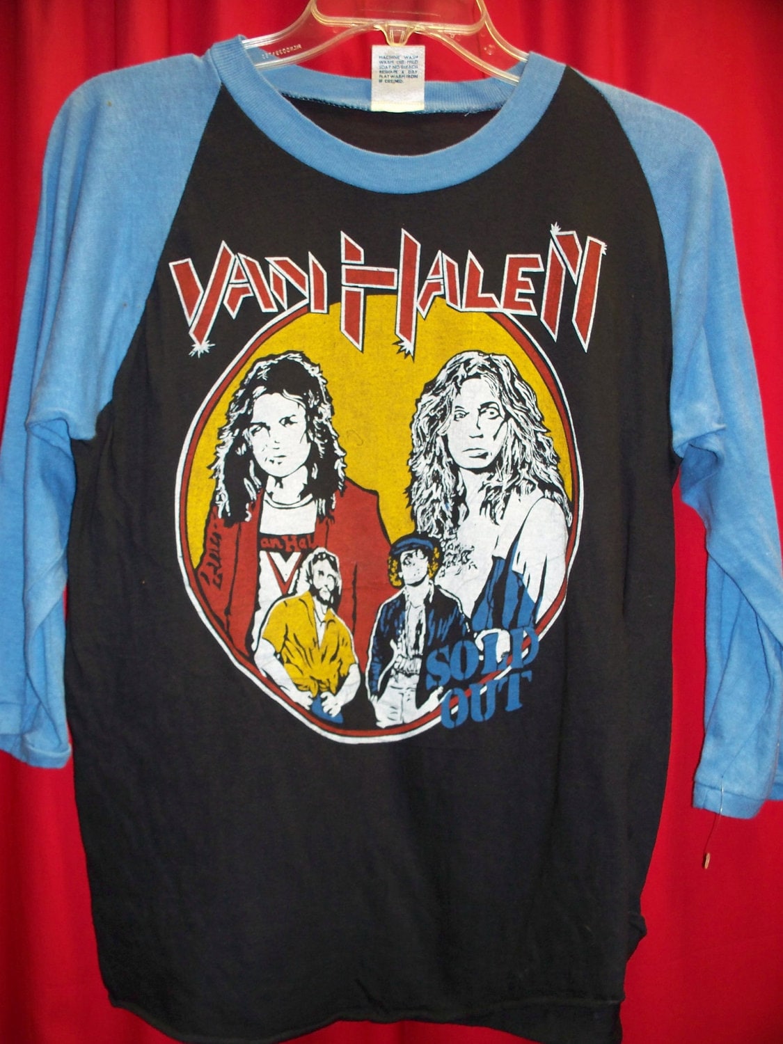 ted logan van halen shirt