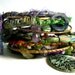 Bangle Bracelets, Urban Bohemian Gypsy inspired, stack of 12