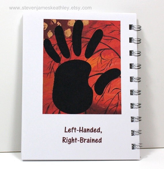 Items similar to LeftHanded Journal Spiral Notebook Diary Love Lives