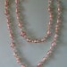 Long Champagne Glass Necklace (N-1-2)
