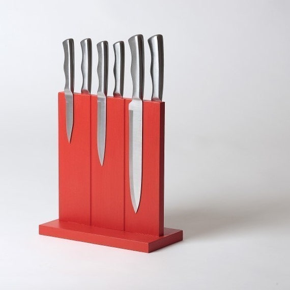 Red Knife Block