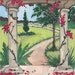 ACEO Original 50% OFF SALE / C Wiedenheft / Garden View