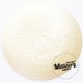 Large Ivory Artificial Straw Hat Base for Fascinators
