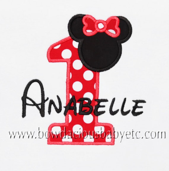 Minnie Mouse Birthday Shirt, Minnie Birthday Shirt, Girls Birthday Shirt, Custom Birthday Shirt, Personalized Birthday Shirt, Birthday Shirt Il_570xn