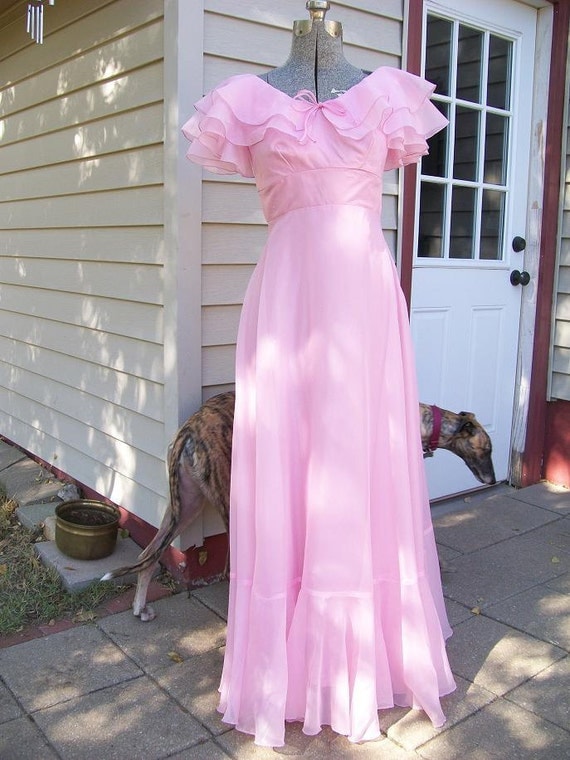 Footloose Vintage 1980s Prom Dress