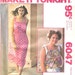 Vintage 70s Dress Pattern Sundress Sun Dress Pattern FF UNCUT small McCalls 6047