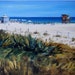 Florida Beach Painting - 16x12in Original Beach Oil Painting