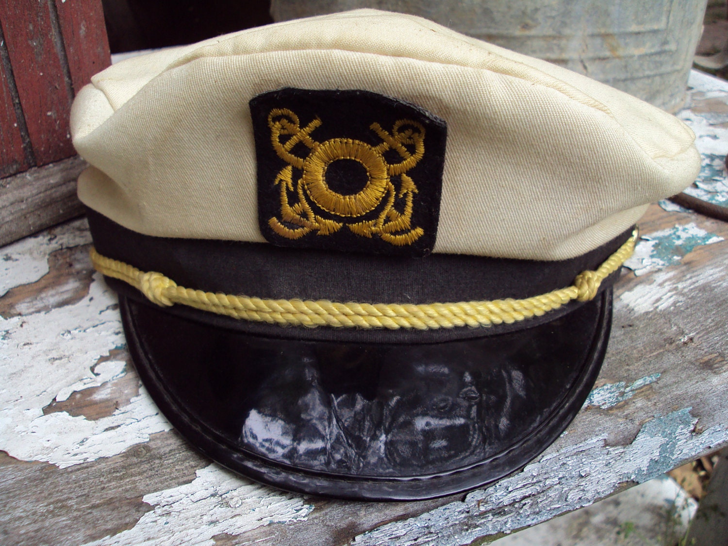 yachting hat vintage